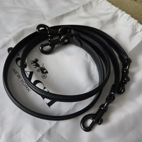 Coach Rogue 20 Black And Pewter HDW - Picture 14 of 16